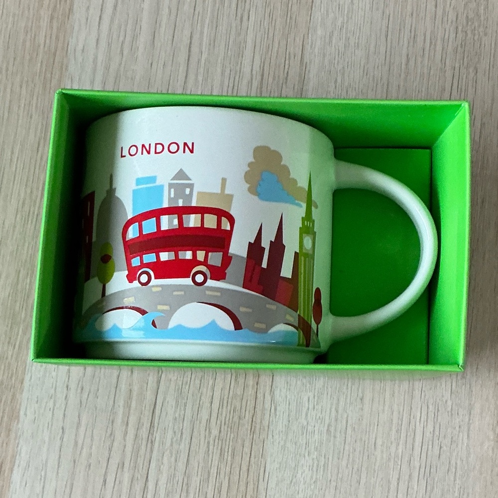 Starbucks You Are Here Mug with White Base